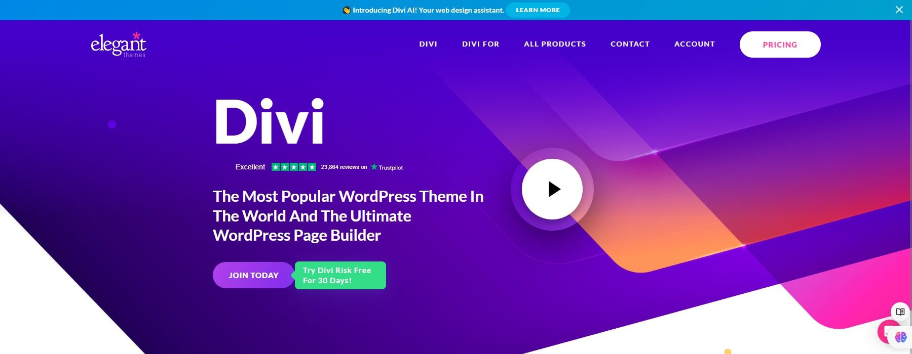 Elegante Themes für Divi-Entwickler-Websites