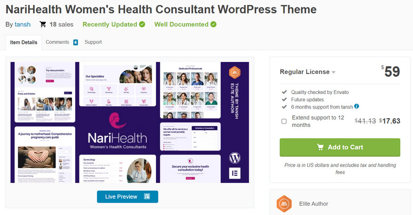 narihealth-thème-wordpress