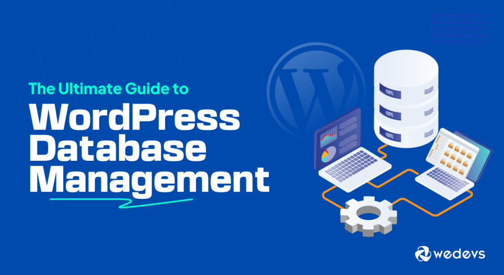 Una ilustración de la gestión de bases de datos de WordPress