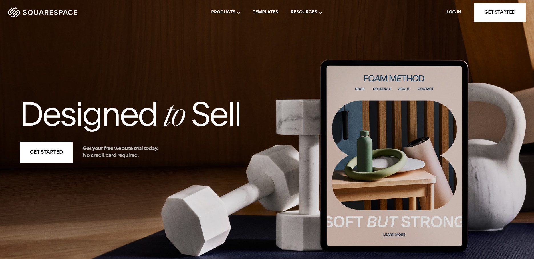 Squarespace – Homepage – Mai 2024