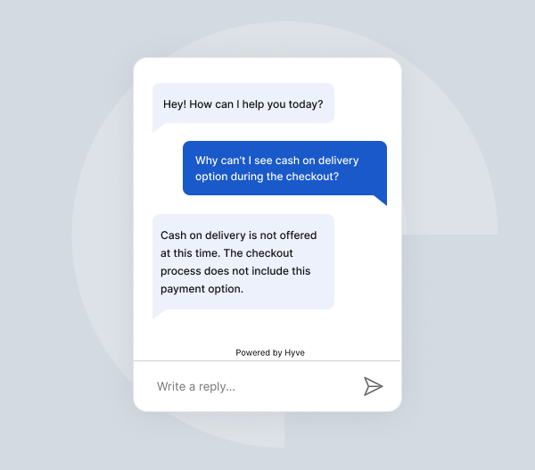 Interfață pentru Hyve: AI Chatbot pentru WordPress