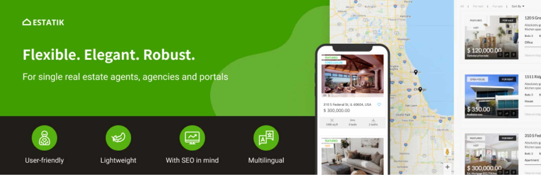 Plugin imobiliar Estatike