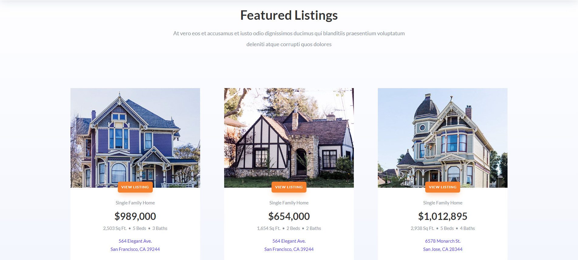 Divi Real Estate Layout Pack - หน้าเอกสารสำคัญด้านอสังหาริมทรัพย์