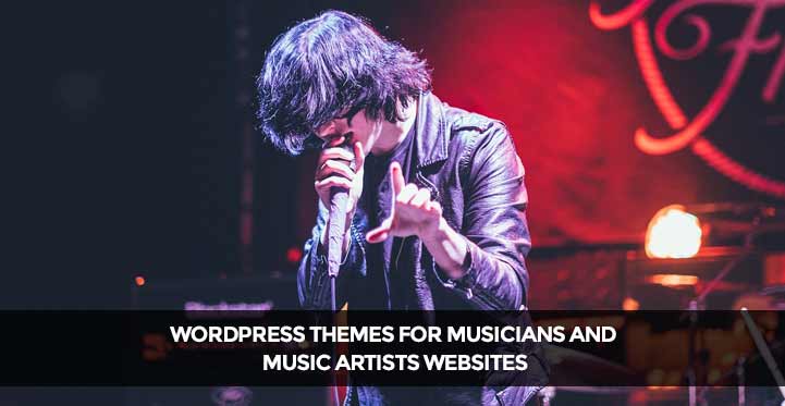 müzik grubu WordPress Temaları