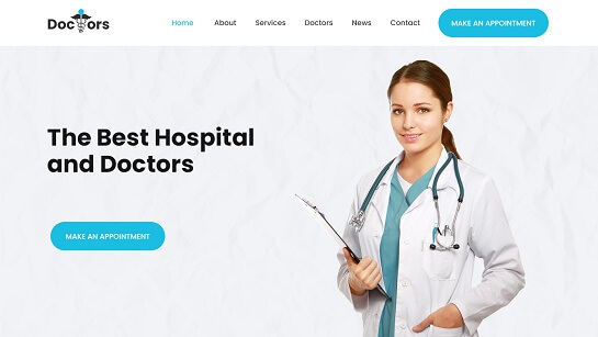 Tıbbi Klinik WordPress Teması