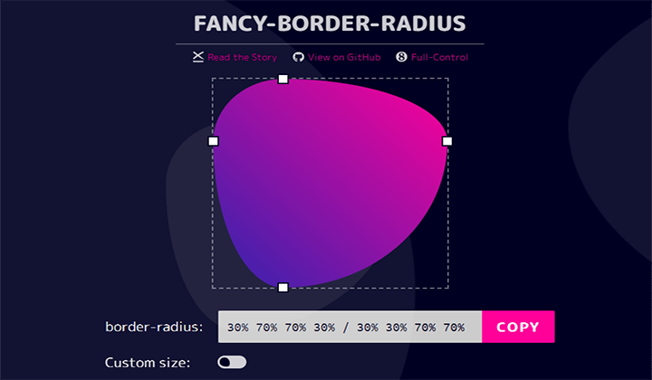 fancy border radius 36