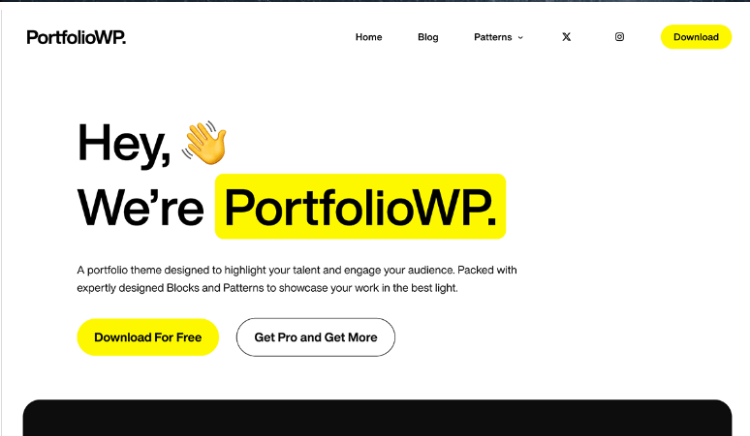 PortfolioWP