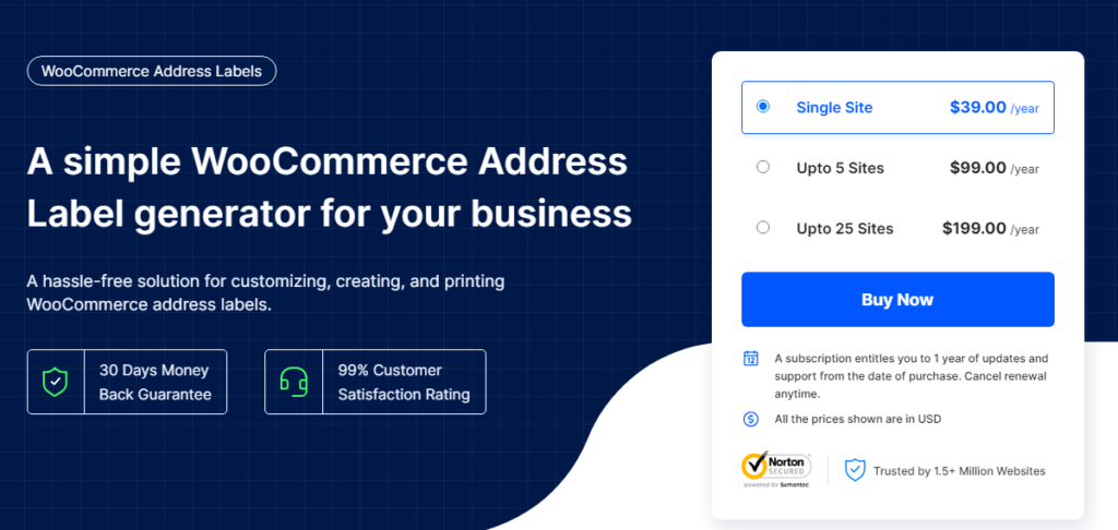 WooCommerce 주소 라벨 - 배송 문서 플러그인