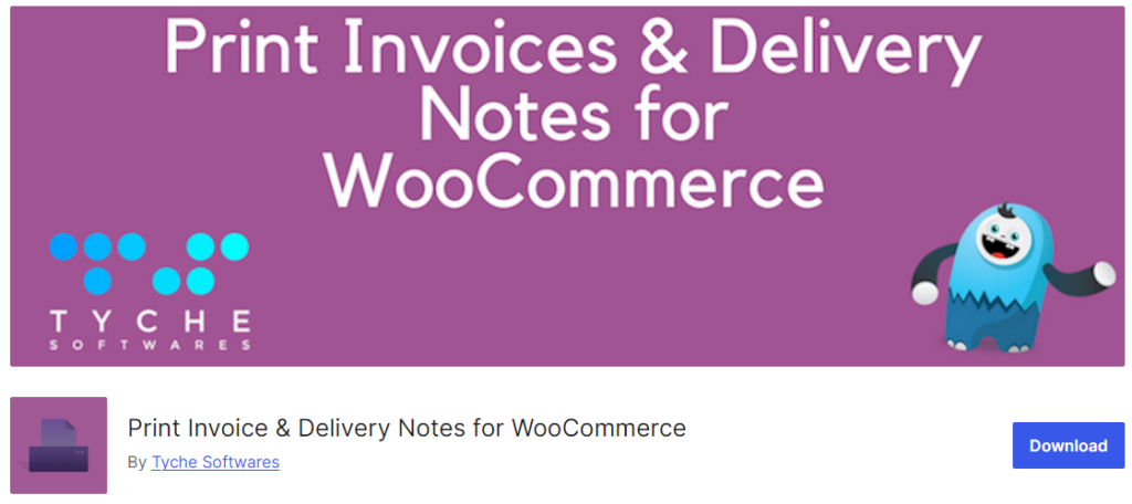 WooCommerce の請求書と納品書の印刷 - 出荷書類プラグイン