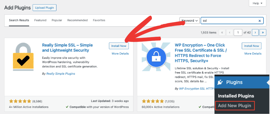 Instalați Really Simple SSL