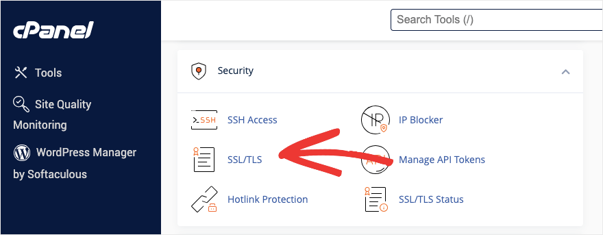 Installieren Sie SSL in cPanel