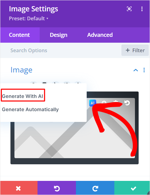 divi generate with ai