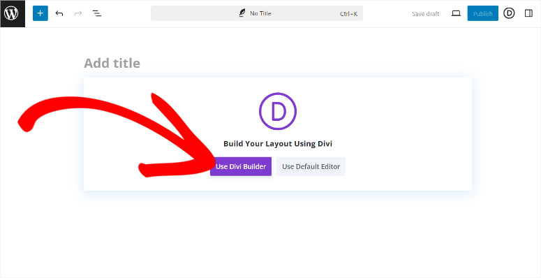 divi select divi builder