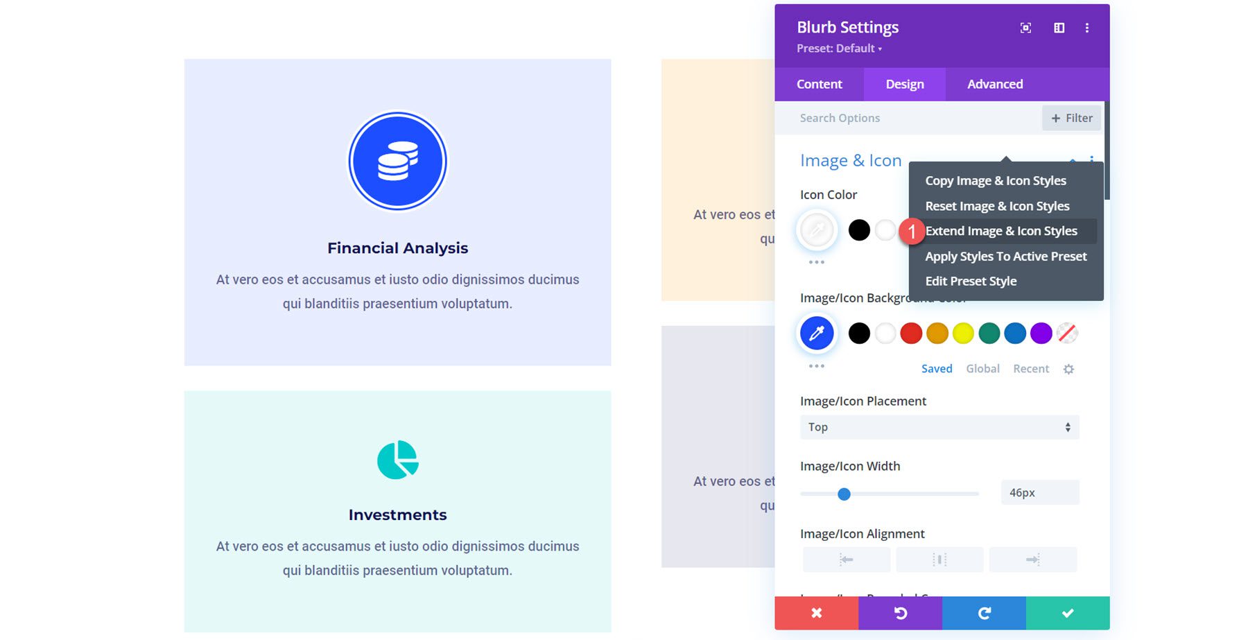 Ampliar estilos de iconos de imagen