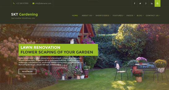 Garten- und Landschaftsbau-WordPress-Theme