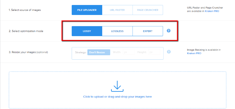 comment accélérer le chargement des images avec la compression