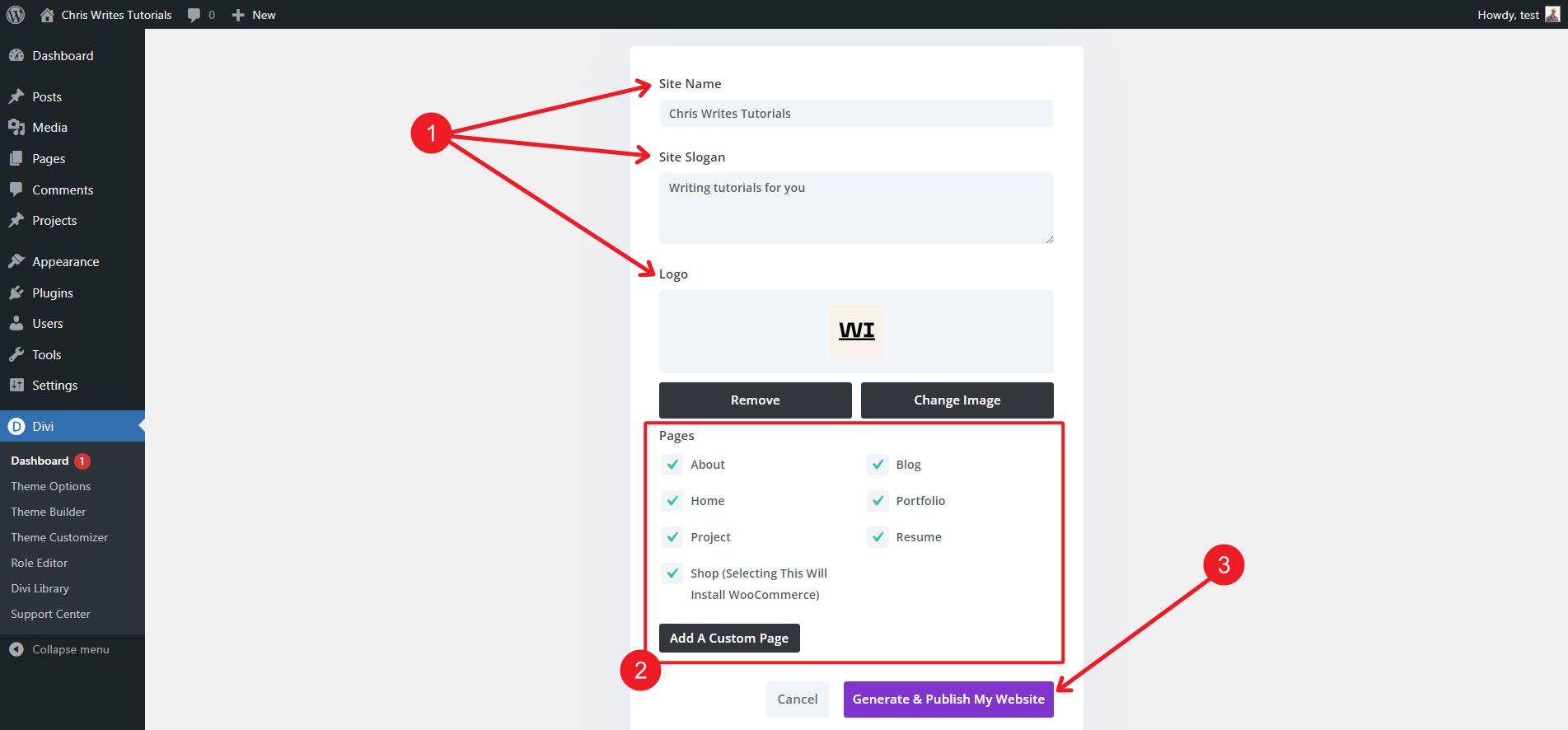 Situs Web Pemula untuk Menghasilkan Uang - Langkah 1-3