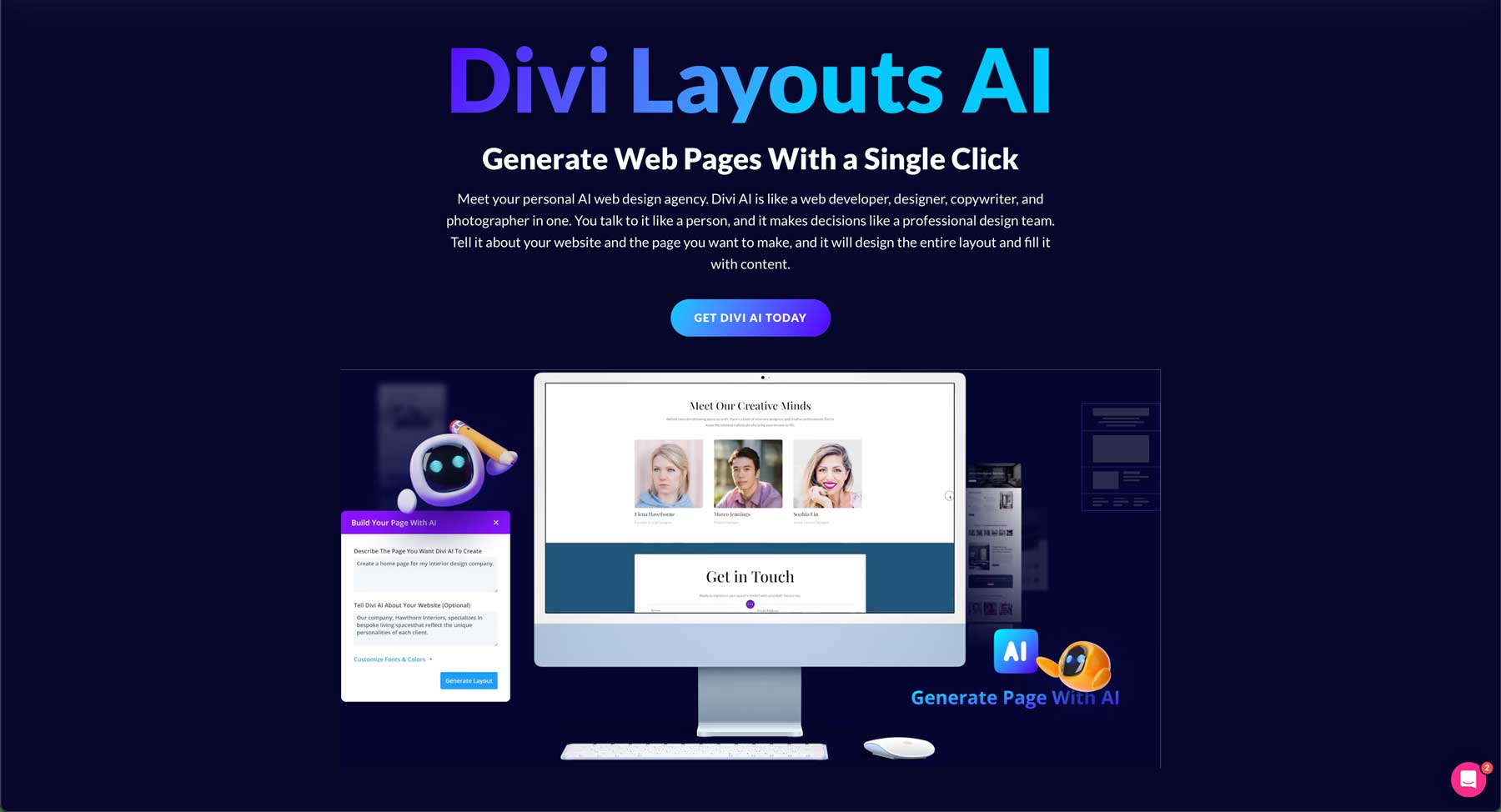 Divi Layout AI