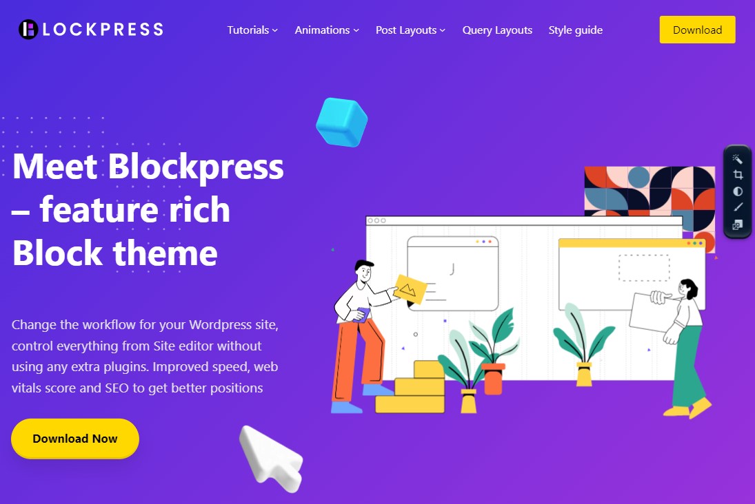 BlockPress - WordPress 的块主题