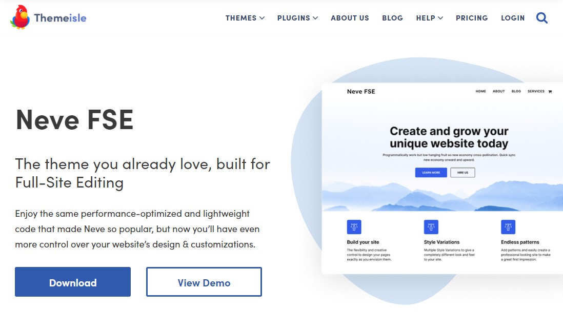 Neve FSE – Motyw WordPress