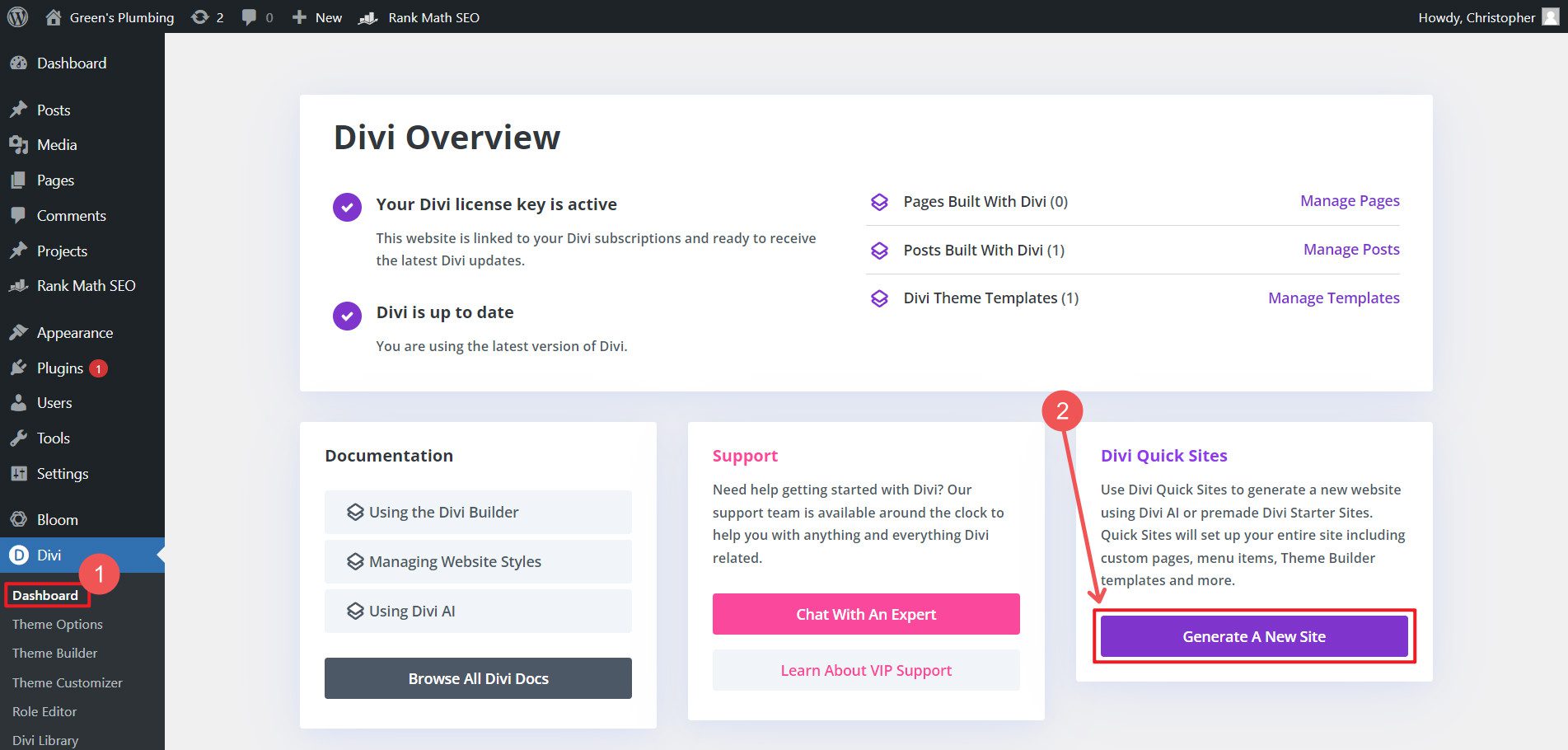 Créez instantanément un site entier de pages avec Quick Sites – Étapes 1 et 2