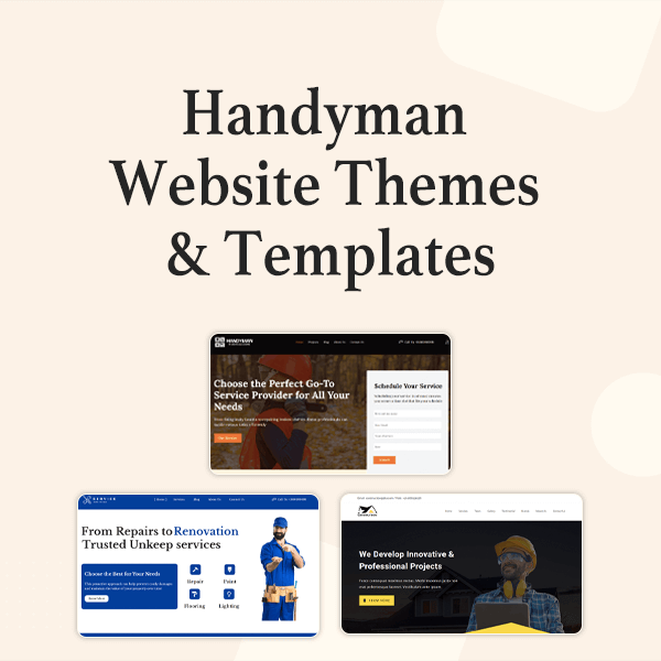 Handyman Website Themes & Templates