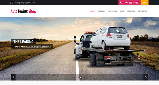 Abschleppen WordPress-Theme