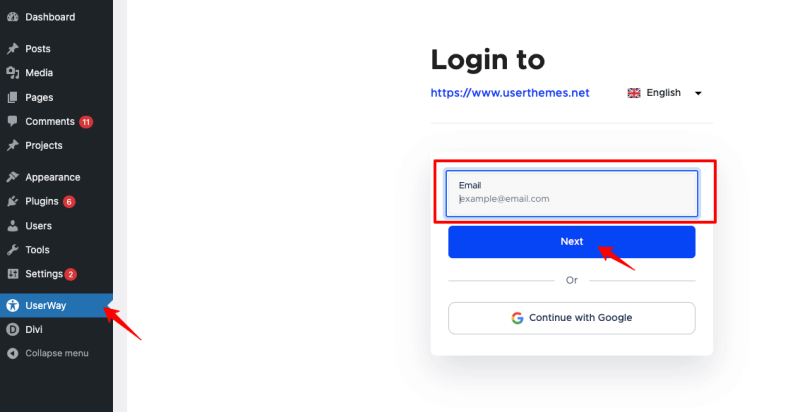 userway-ปลั๊กอิน-การติดตั้ง