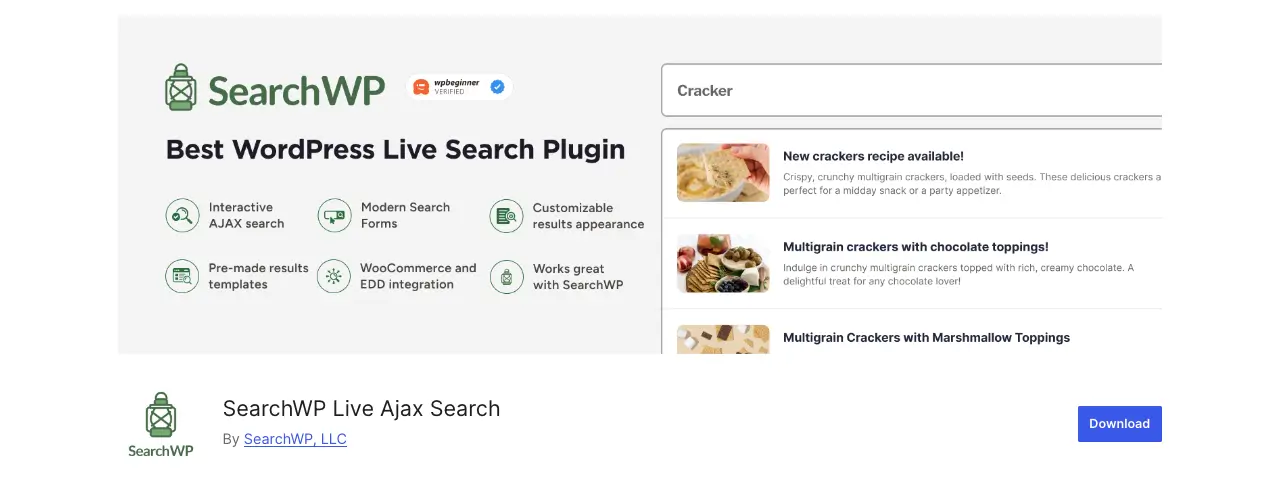 SearchWP Live Ajax Search