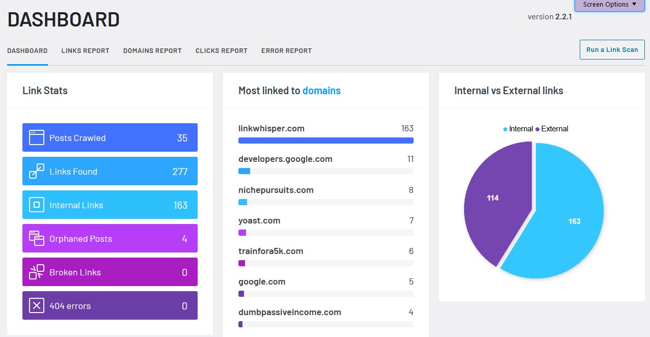 Collega la dashboard di Whisper