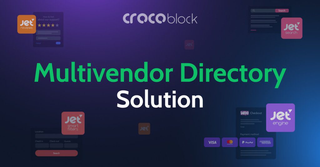 Solusi Direktori Multivendor Crocoblock