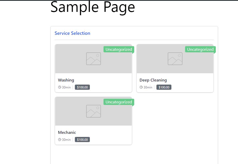 Buchungsformular im Frontend – WPBookster-Rezension