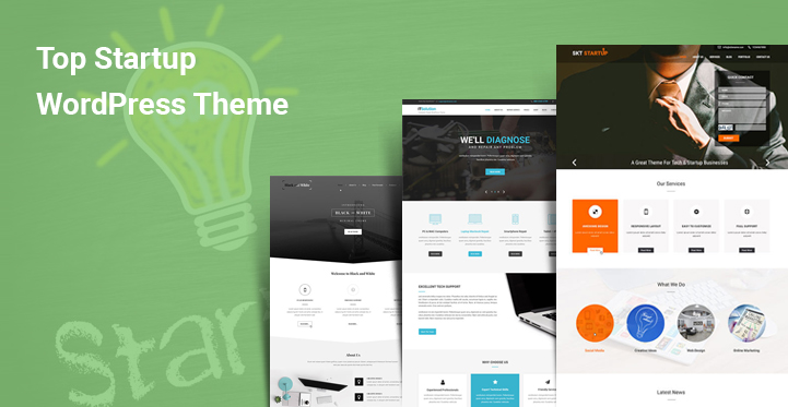 Thèmes WordPress pour startups technologiques