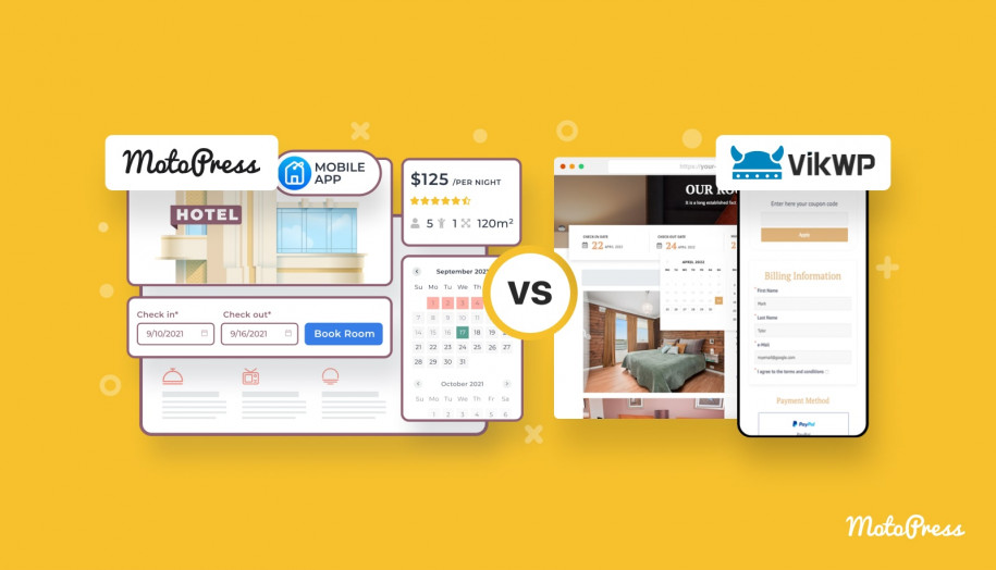 Plugin Hotel Booking vs Vik Booking.