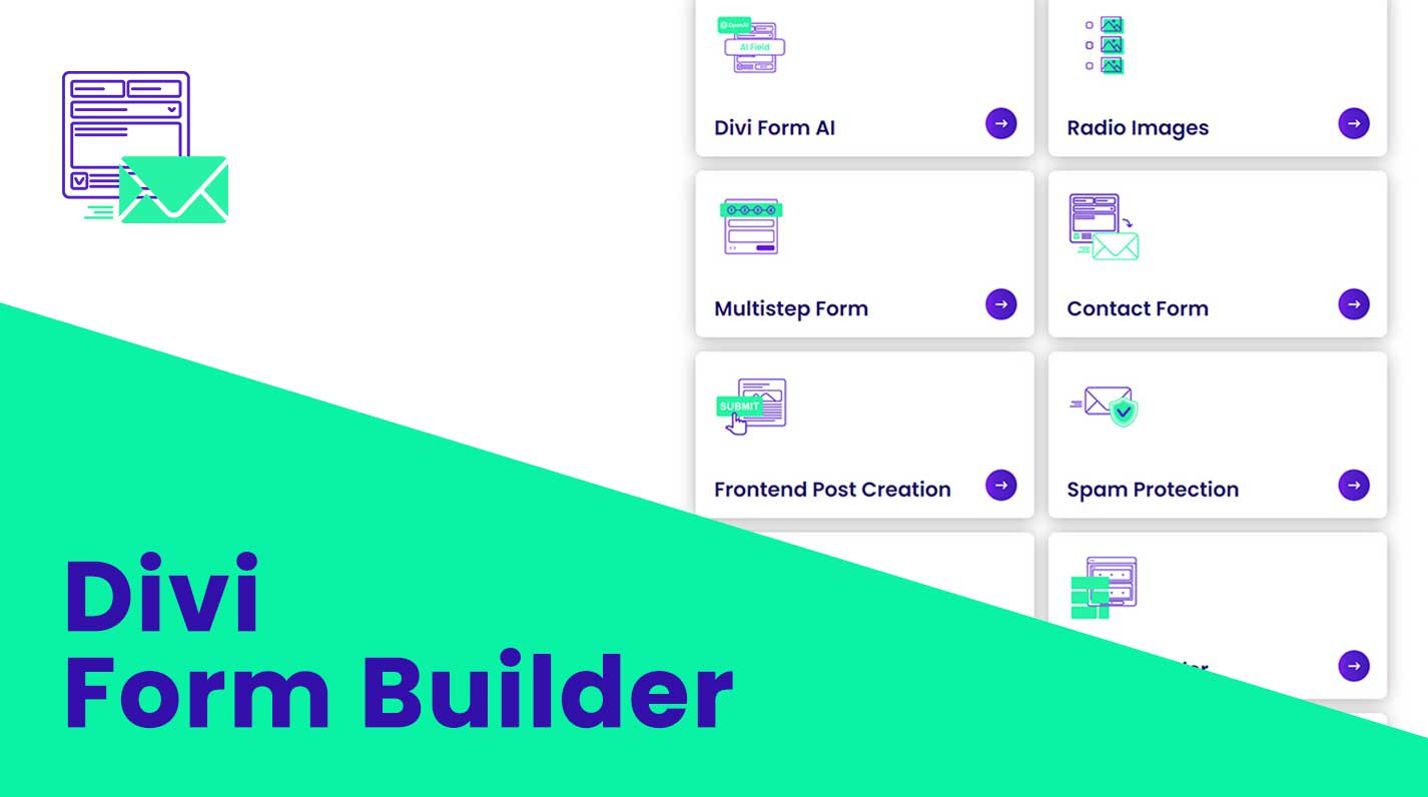 Gambar promosi untuk Divi Form Builder