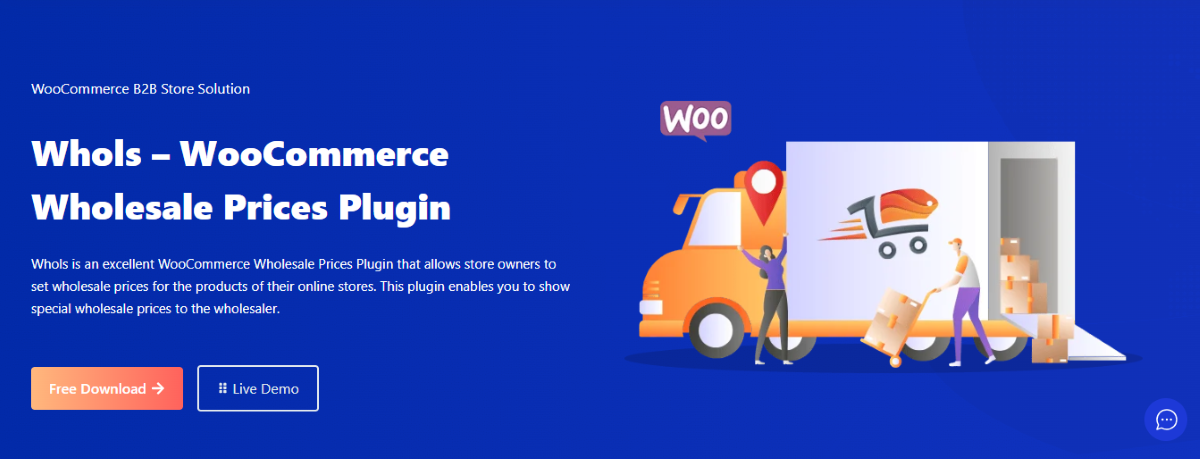 La home page del plugin Whols.