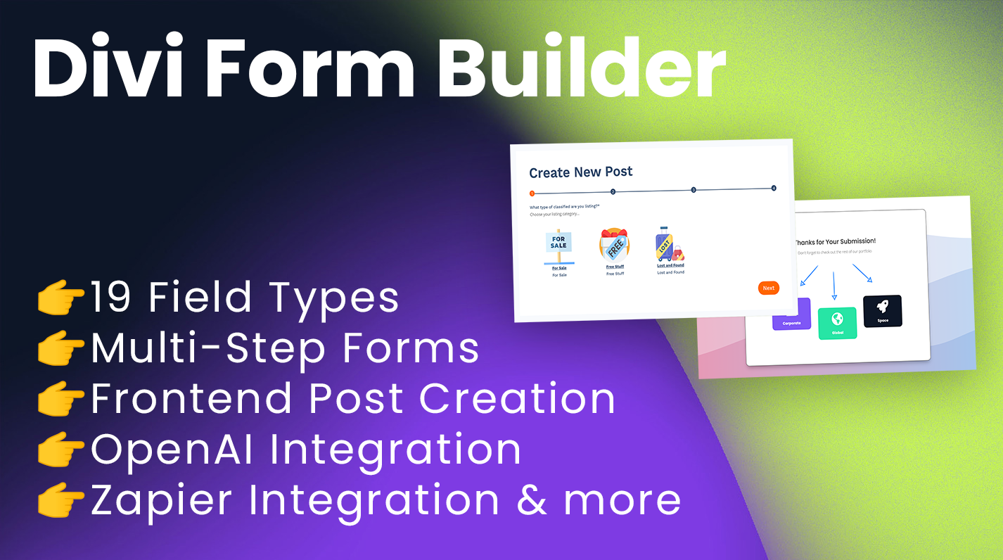 Divi Form Builder-Plugin