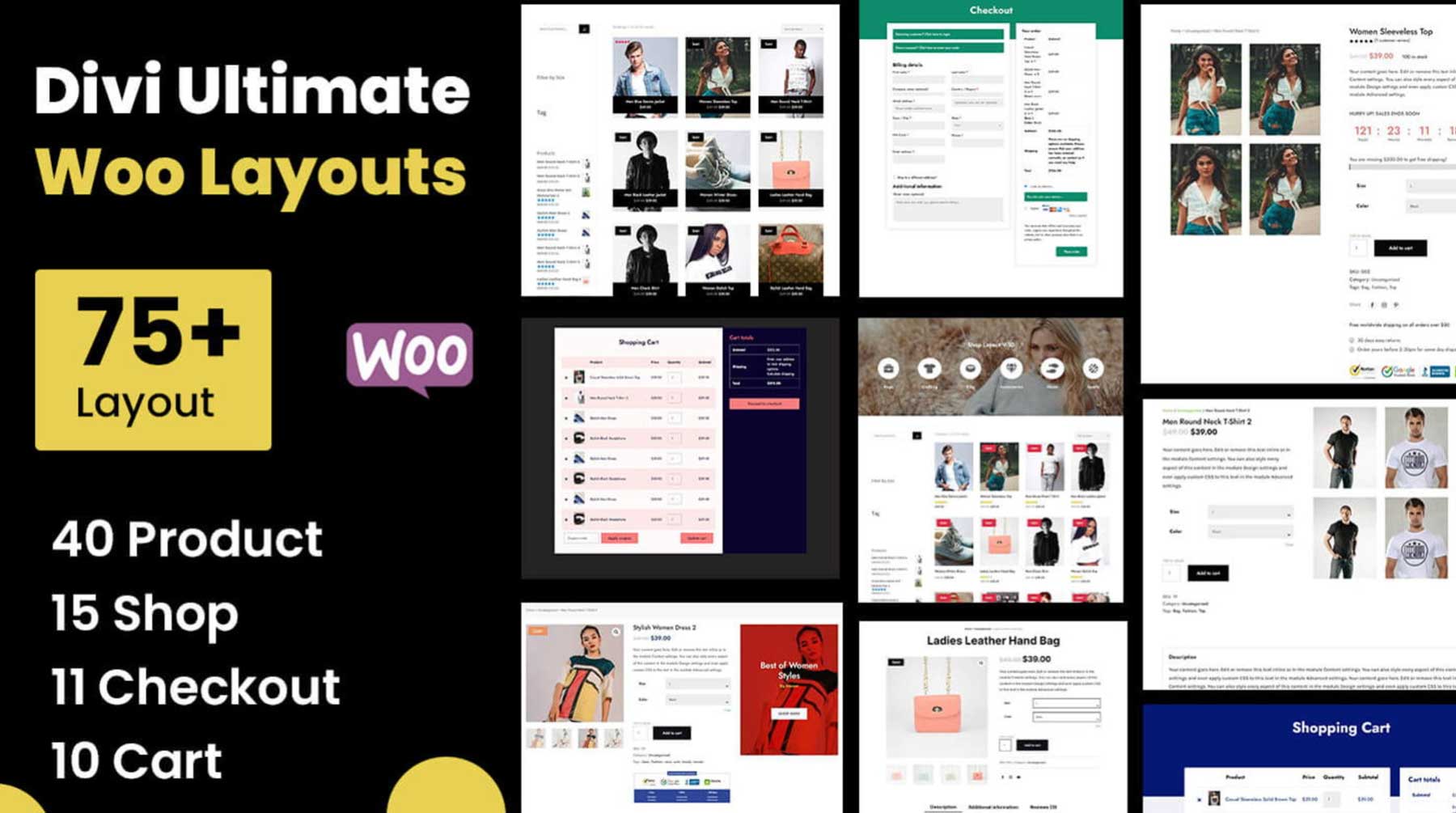 Kit ultime d’interface utilisateur WooCommerce