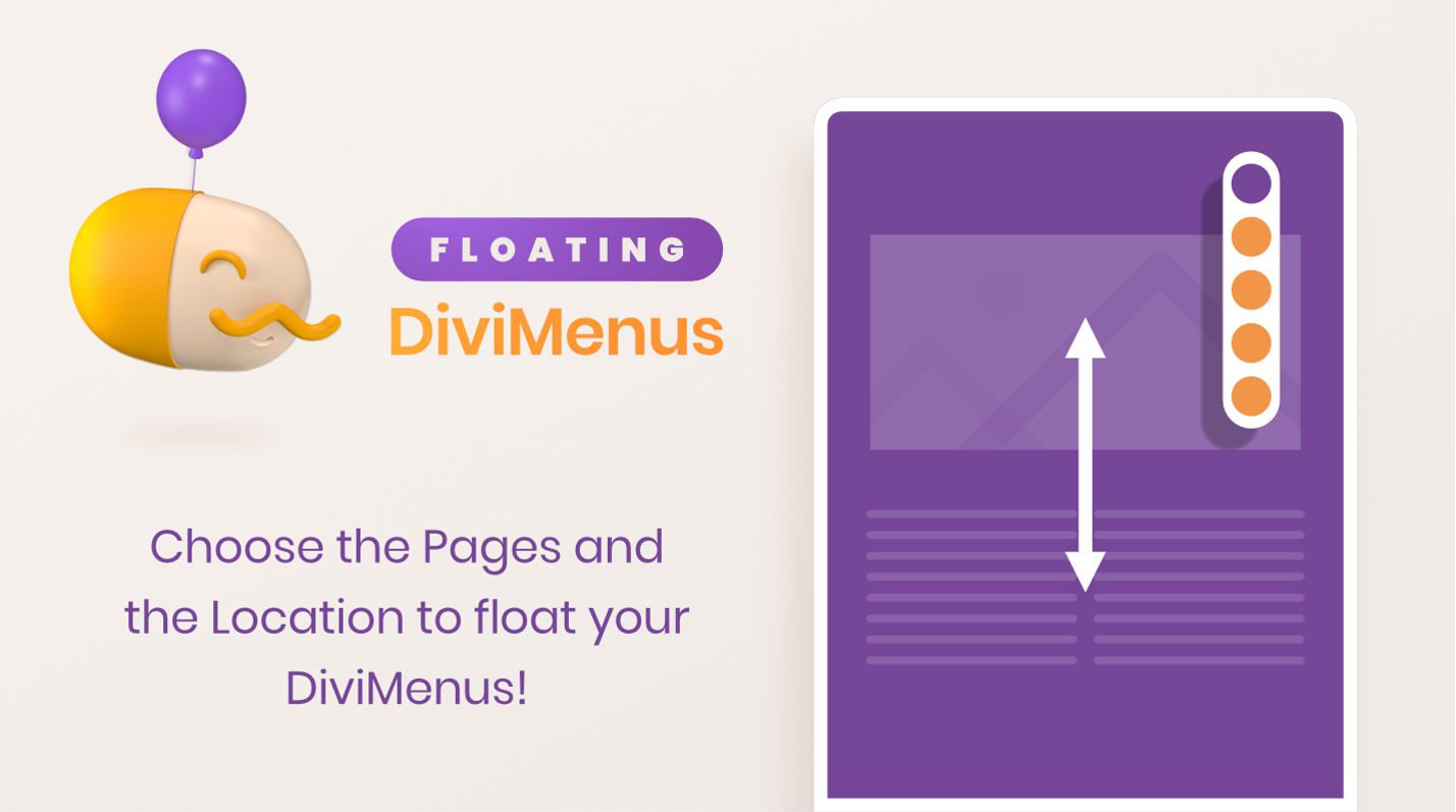 Immagine promozionale per Floating DiviMenus