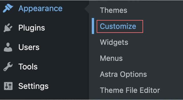 Customize theme for using custom CSS