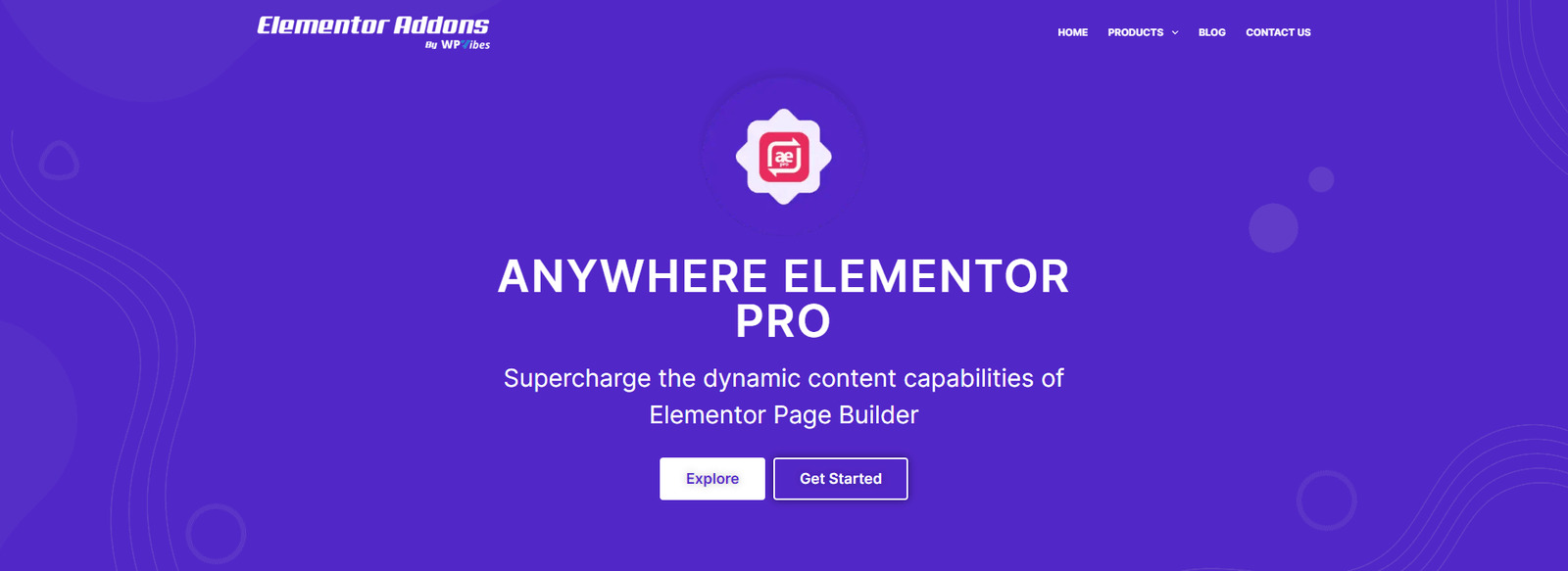 Immagine di AnyWhere Elementor Pro, un plug-in che supporta la funzionalità di contenuto dinamico di Elementor con 12 widget dinamici.