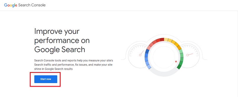 Console de pesquisa do Google