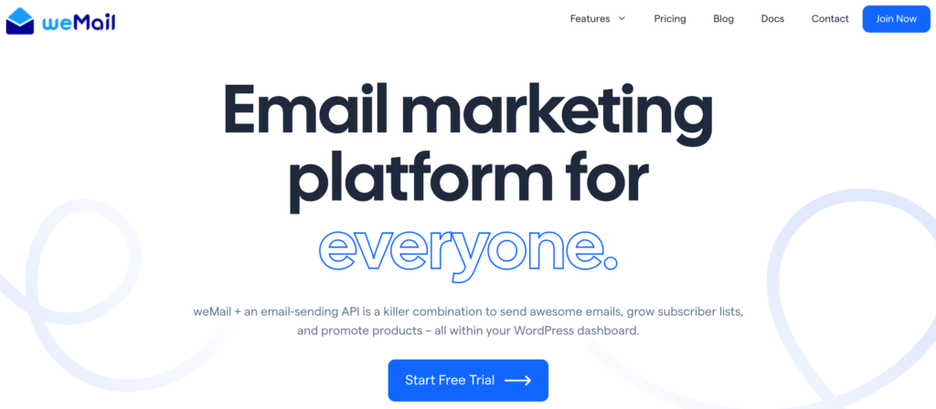 plateforme de marketing par e-mail wemail