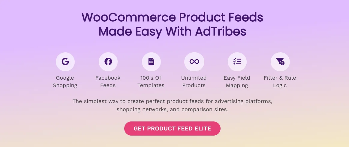 由 adtribes 提供的产品 Feed