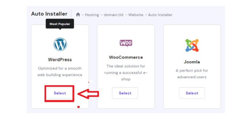 ตัวติดตั้ง WordPress อัตโนมัติสำหรับเว็บไซต์เกม