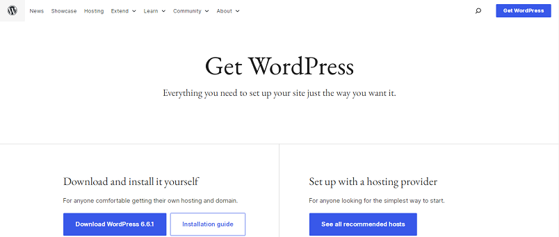 การติดตั้ง WordPress สำหรับเว็บไซต์โฆษณาแยกประเภท