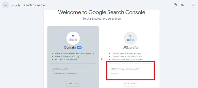 Aggiungi il prefisso URL del sito web degli annunci economici