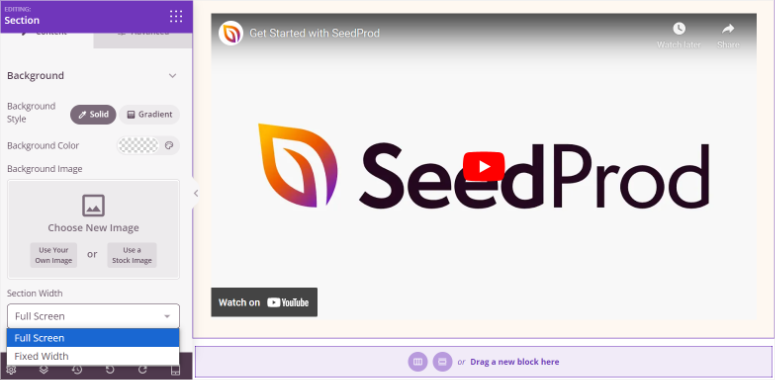 seedprod youtube embed