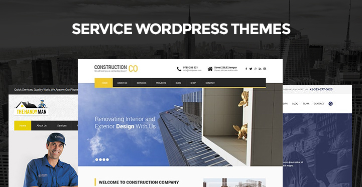 WordPress-Themes für Unternehmensdienstleistungen