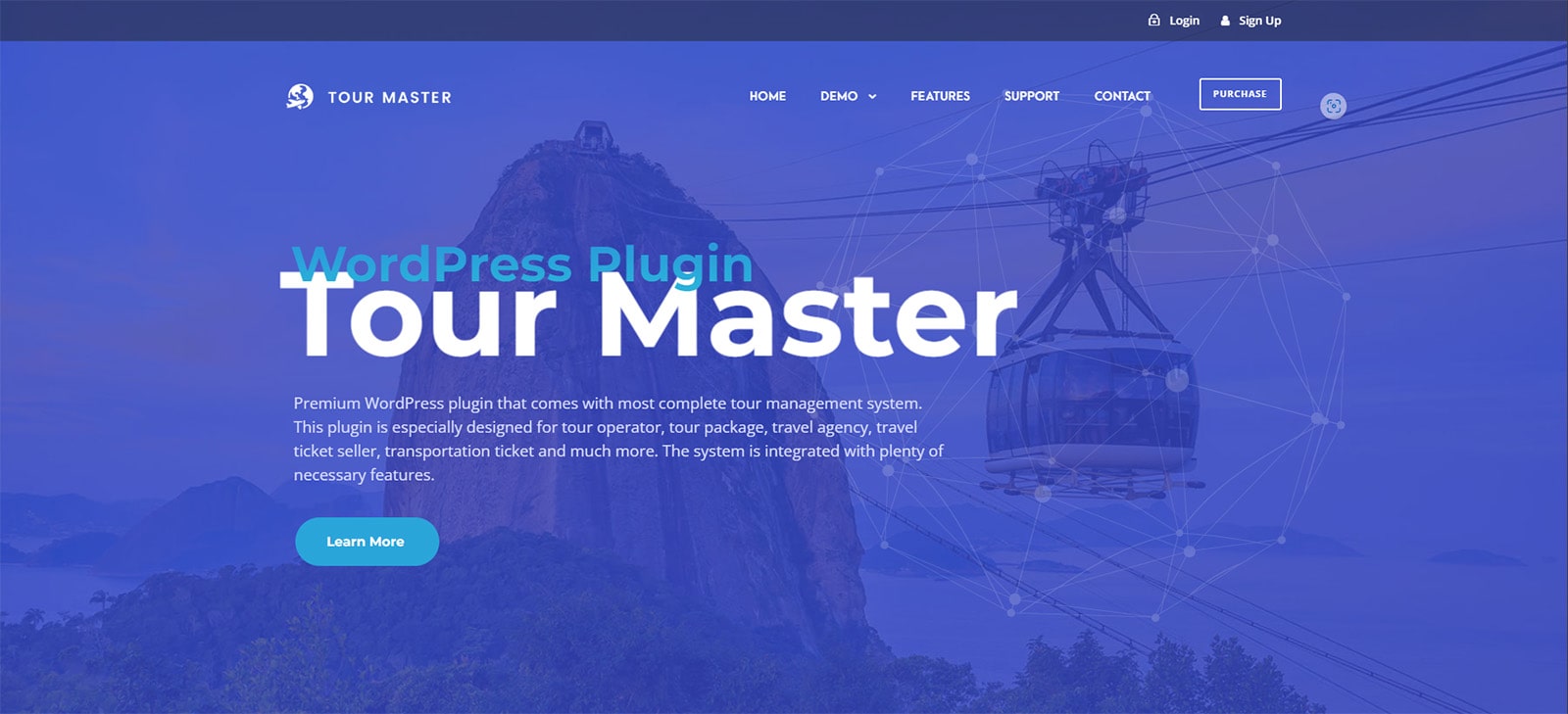 Portrait de Tour Master, le meilleur plugin de réservation de visites WordPress avec 10 styles de listes de visites.